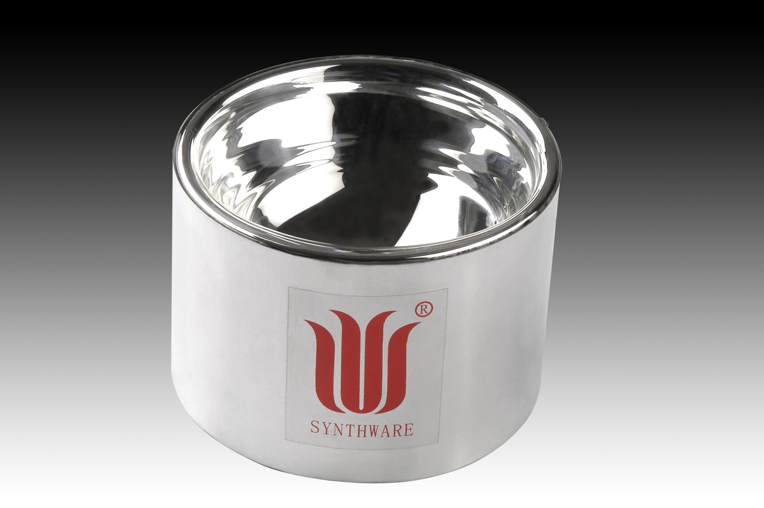 Low form hemispherical Dewar flask